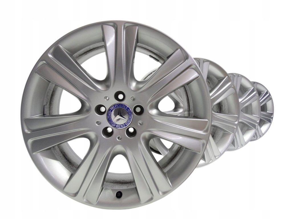 4x Alufelge 19 Zoll 8.5" 5x112 36ET Glanz Silber A2224012102 Mercedes-Benz W222 FEL5837884482dx