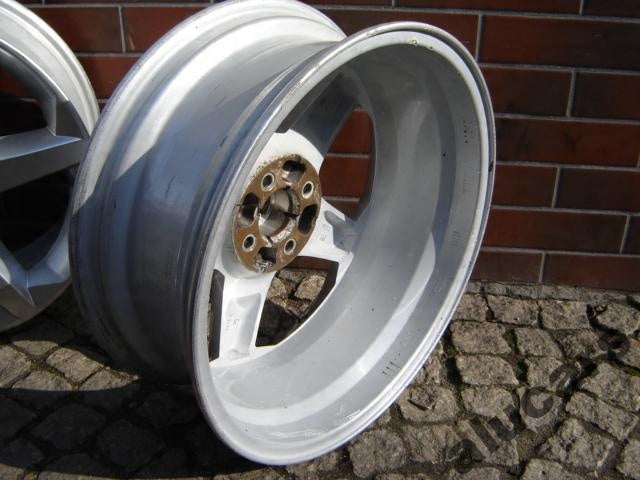 1x Alufelge 17 Zoll 6.5" 4x100 41ET Glanz Silber 13189913 Opel Tigra Rim Wheel