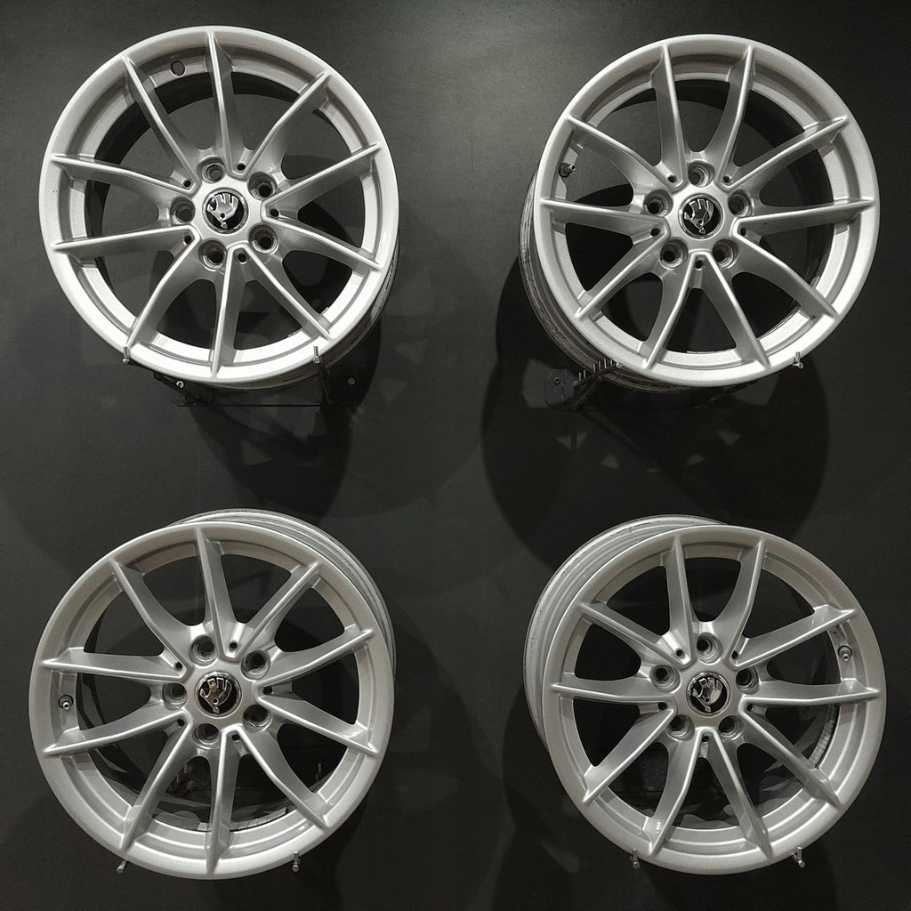 4x Alufelge 16 Zoll 6.5" 5x112 22ET 6876921 BMW I Rim Wheel FEL1642173987ih