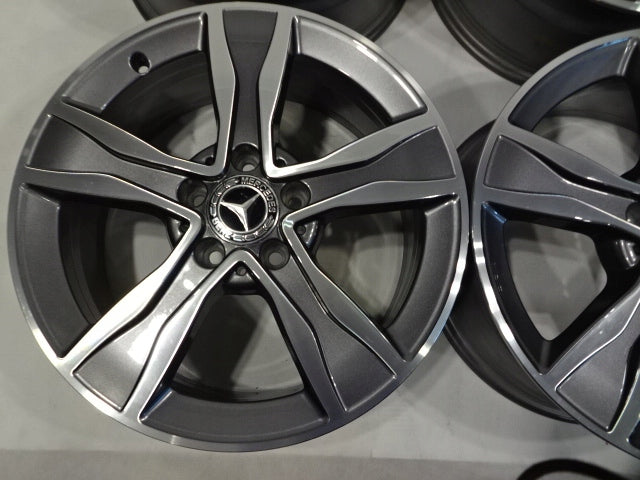 4x Alufelge 17 Zoll 7.0" 5x112 48ET A2054010800 Mercedes-Benz W205 A205 FEL3194925199ss