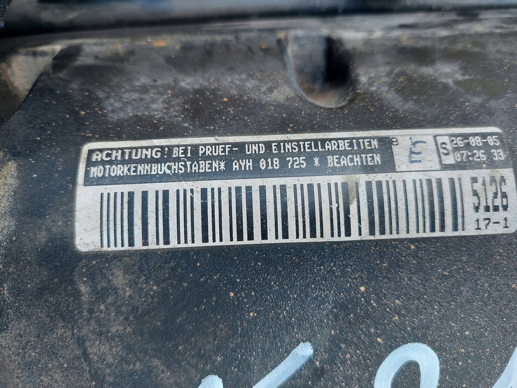 Motor VW Touareg AYH 5.0 TDI 313PS 230kW 200TKm 2005 Diesel Engine Komplett