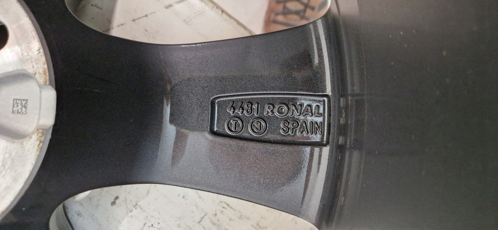 1x Alufelge 19 Zoll 8.0" 5x112 49ET Matt Schwarz 5FA601025F Cupra Leon Rim Wheel FEL2478008657du