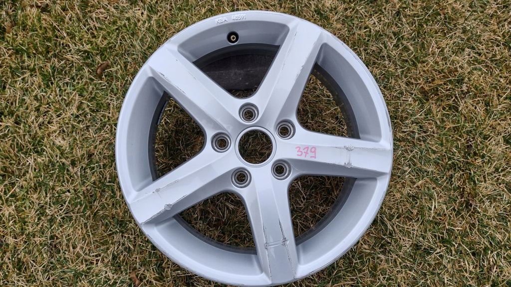 1x Alufelge 16 Zoll 6.0" 5x112 48ET 5G0071496 VW Golf Vii Rim Wheel