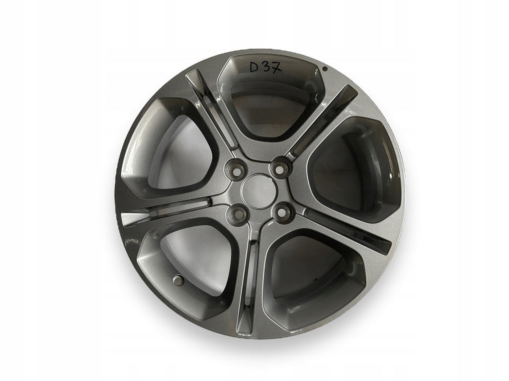 1x Alufelge 16 Zoll 6.5" 4x100 37ET Glanz Graphit 403000617 Nissan Micra K14