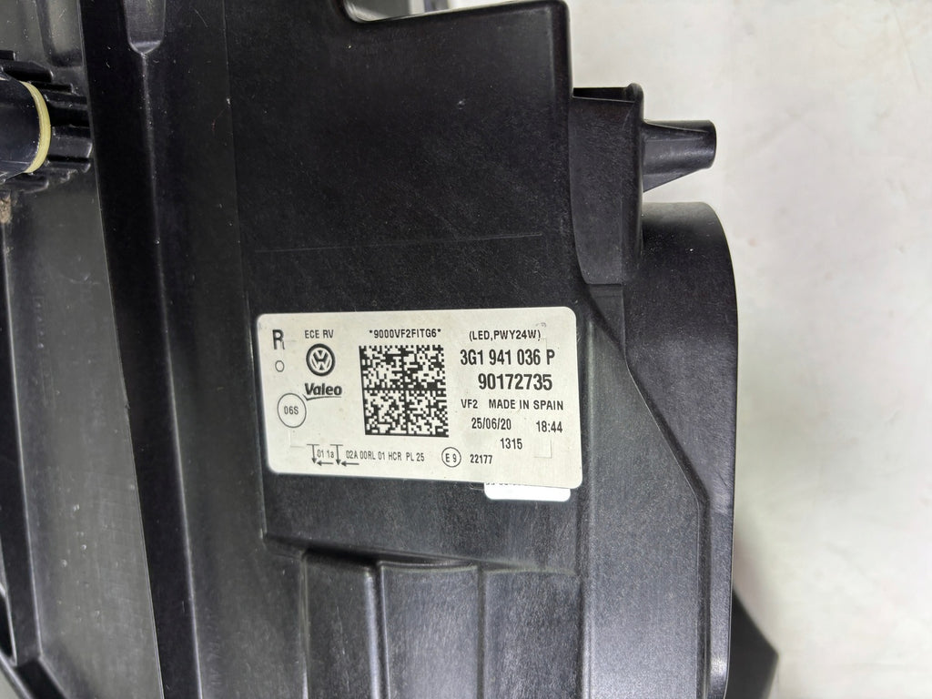 Frontscheinwerfer VW Passat B8 3G1941036P Full LED Rechts Scheinwerfer Headlight