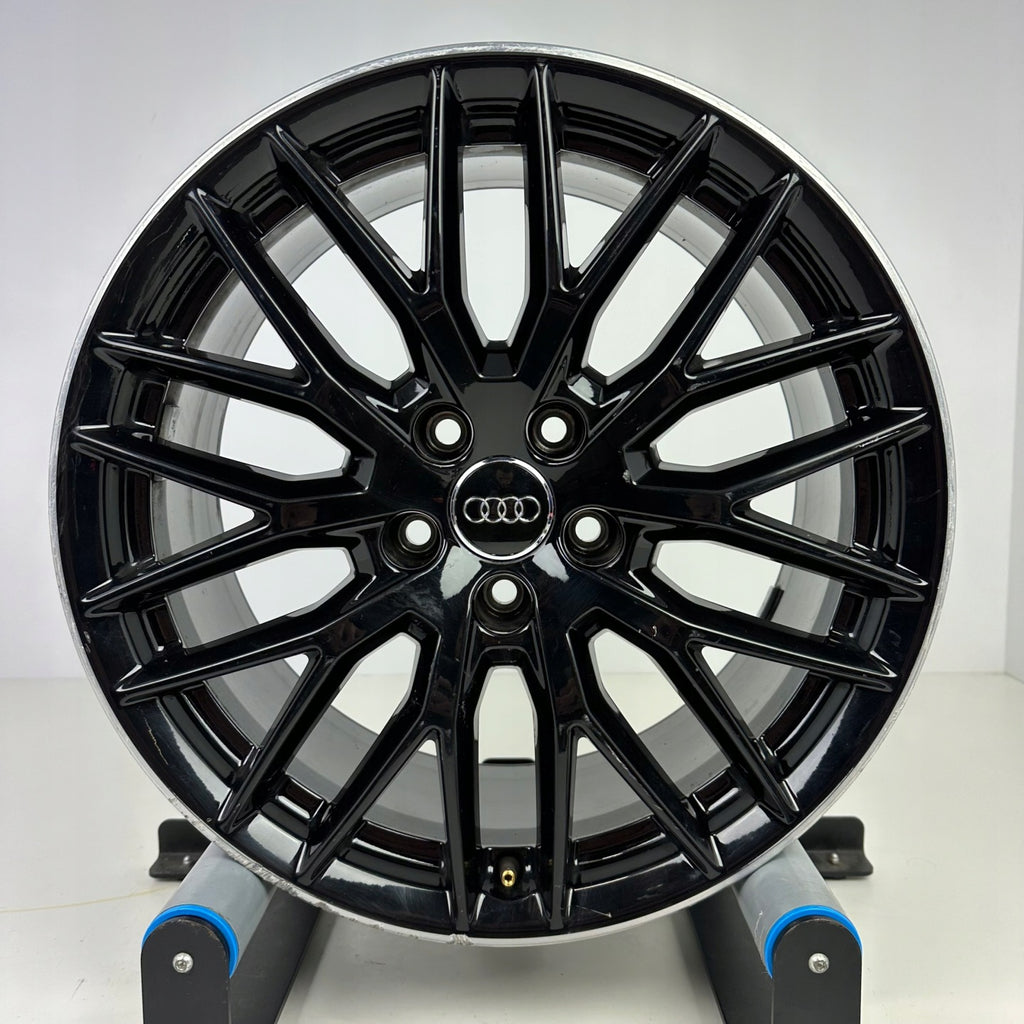 1x Alufelge 18 Zoll 8.0" 5x112 40ET Glanz Schwarz 8W0601025DD Audi B9 Rim Wheel FEL1375072223zb