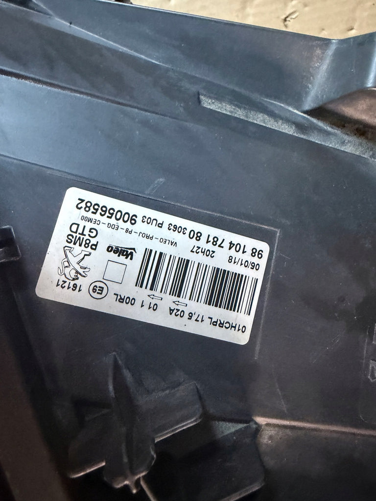 Frontscheinwerfer Peugeot 5008 90056582 Links Scheinwerfer Headlight SCH3113813355cq