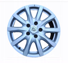 Laden Sie das Bild in den Galerie-Viewer, 1x Alufelge 18 Zoll 8.0" 5x130 53ET Glanz Silber 7P5601025 Porsche Cayenne FEL4553343106vm