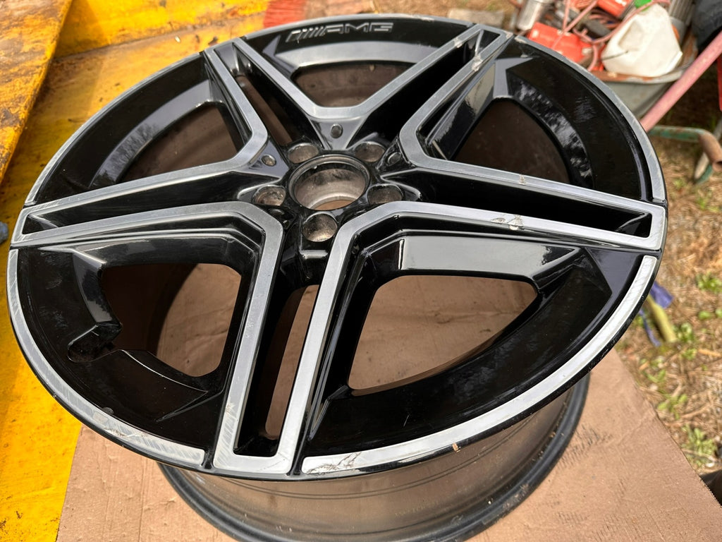 1x Alufelge 20 Zoll 9.0" 5x112 A1674013300 Mercedes-Benz Gle Gls Amg Rim Wheel FEL6497170974vz