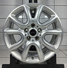 Laden Sie das Bild in den Galerie-Viewer, 1x Alufelge 17 Zoll 7.0" 5x112 54ET Matt Schwarz 6855110 Mini F56 F55 Rim Wheel FEL6564218123tx