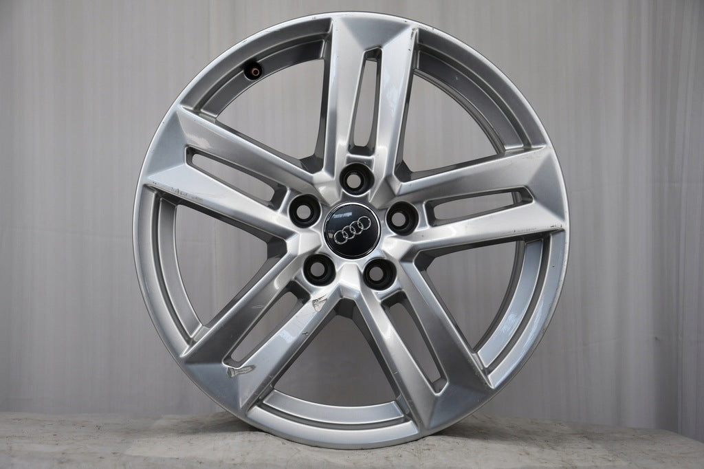 4x Alufelge 17 Zoll 7.0" 5x112 42ET Glanz Silber 8W0601025P Audi Rim Wheel FEL2306934706ny