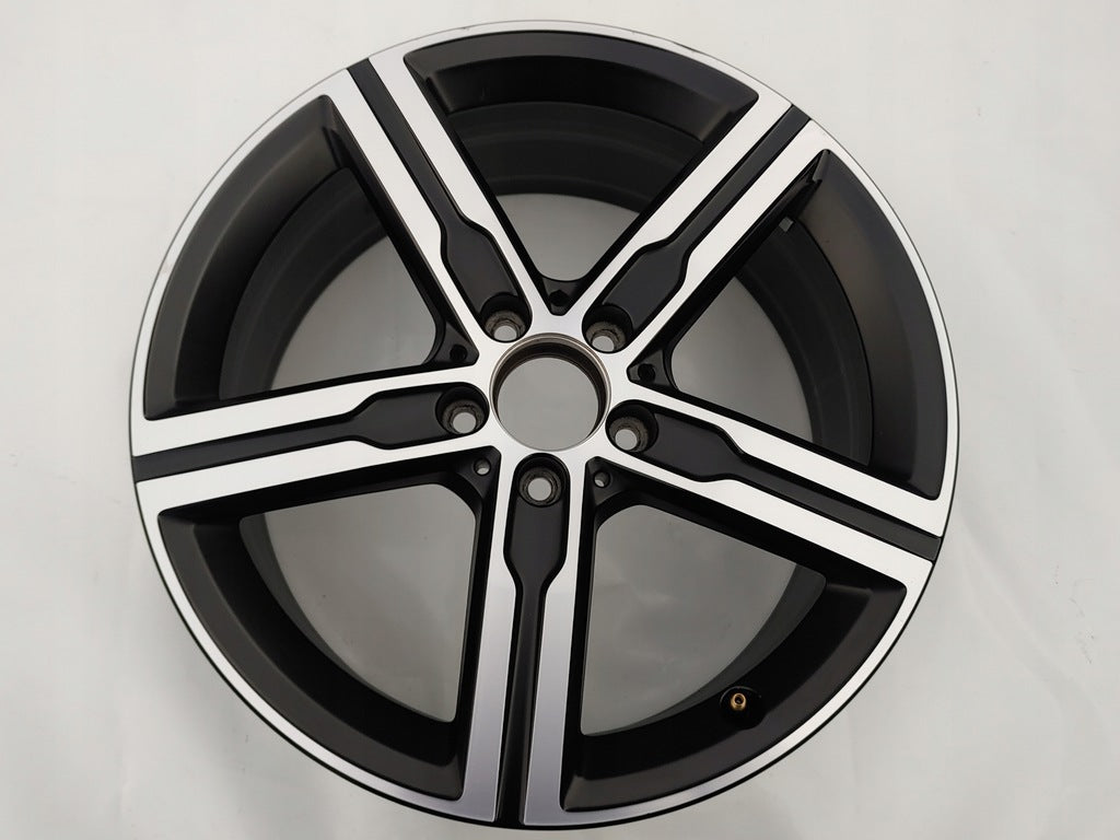 1x Alufelge 18 Zoll 7.5" 5x112 49ET Matt Schwarz A1774013200 Mercedes-Benz Cla FEL9579539955ee