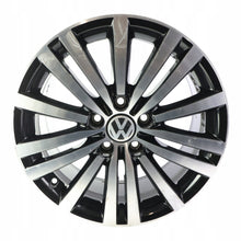 Laden Sie das Bild in den Galerie-Viewer, 1x Alufelge 17 Zoll 7.5" 5x112 47ET Glanz Schwarz 3AA601025G VW Passat B7 FEL6517189796hw