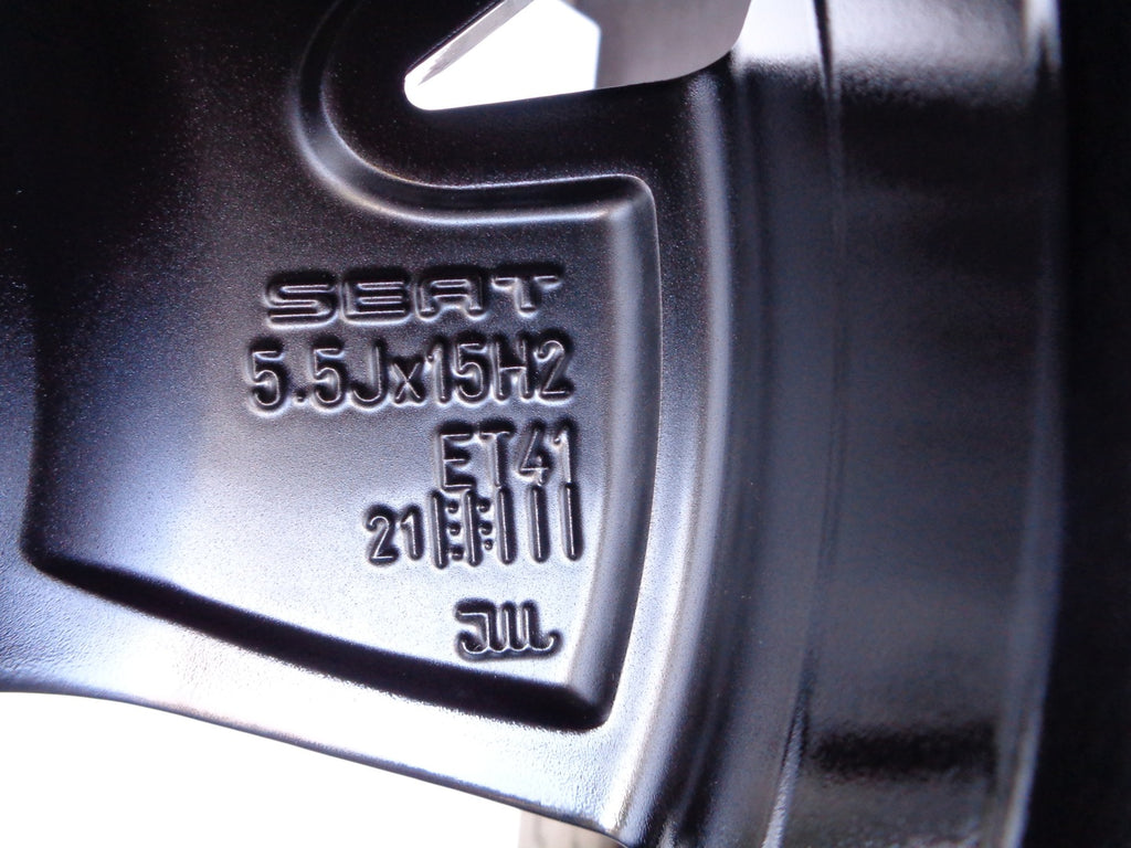 1x Alufelge 15 Zoll 5.5" 4x100 41ET 1SL601025Q Seat Rim Wheel