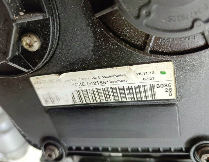 Motor Audi A4 B8 CJEB 1.8 TFSI 170PS 125kW 96TKm 2012 Benzin Engine Komplett MOT9377633746vp