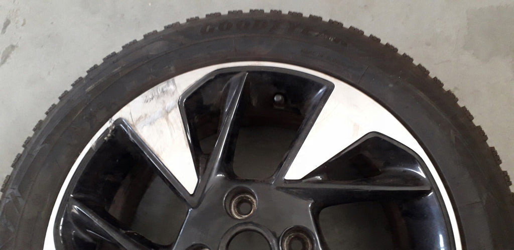 1x Alufelge 16 Zoll 6.5" 4x108 32ET 672044871 9833892580 93484566 Opel Corsa F