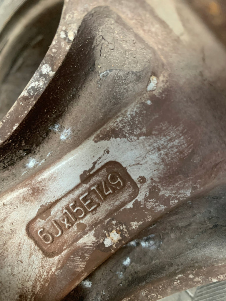 4x Alufelge 15 Zoll 6.0" 5x110 49ET Opel Astra G Rim Wheel FEL3642159273zy