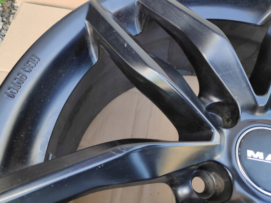 1x Alufelge 18 Zoll 8.0" 5x112 50ET KBA50781 Rim Wheel FEL3390382787ti