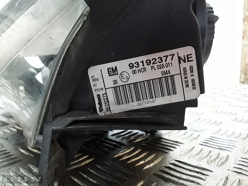 Frontscheinwerfer Opel Vectra 93192377 Links Scheinwerfer Headlight SCH6206279031tt
