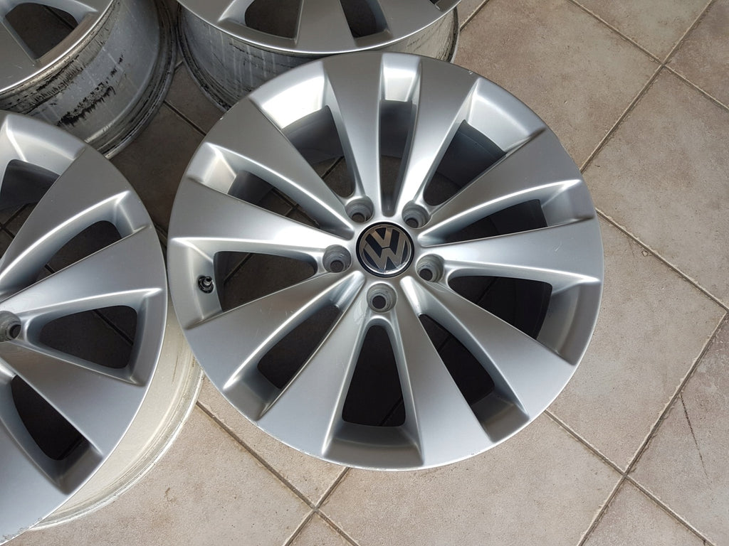 4x Alufelge 17 Zoll 8.0" 5x112 41ET 3C8601025 VW Scirocco Passat Rim Wheel FEL7489633718bn