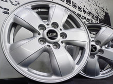 Laden Sie das Bild in den Galerie-Viewer, 4x Alufelge 15 Zoll 5.5" 5x112 46ET Glanz Silber 6855110 Mini Rim Wheel FEL2690844308dy