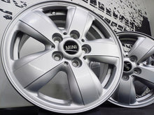 Load image into Gallery viewer, 4x Alufelge 15 Zoll 5.5" 5x112 46ET Glanz Silber 6855110 Mini Rim Wheel FEL2690844308dy