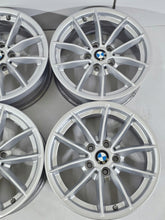Laden Sie das Bild in den Galerie-Viewer, 4x Alufelge 16 Zoll 6.5" 5x112 22ET Glanz Silber 6876921 BMW Rim Wheel FEL5155842191ic