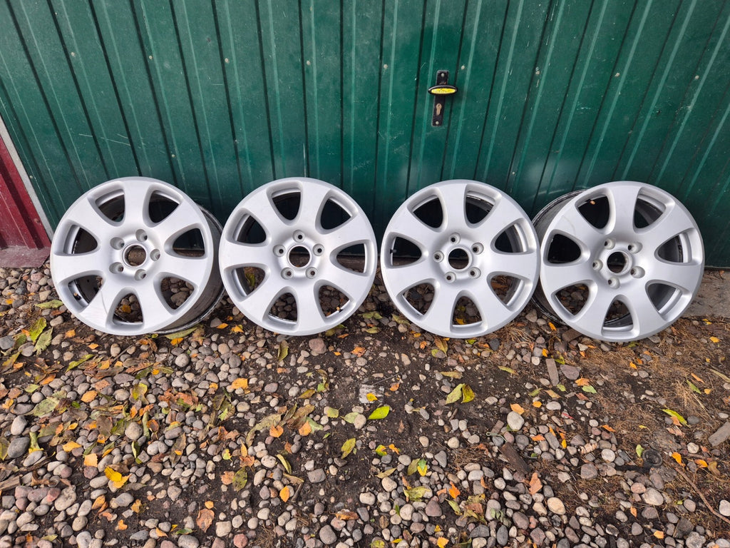 4x Alufelge 18 Zoll 7.5" 5x130 53ET Glanz Silber 4L0601025E Audi Q7 Rim Wheel FEL4247397749jo