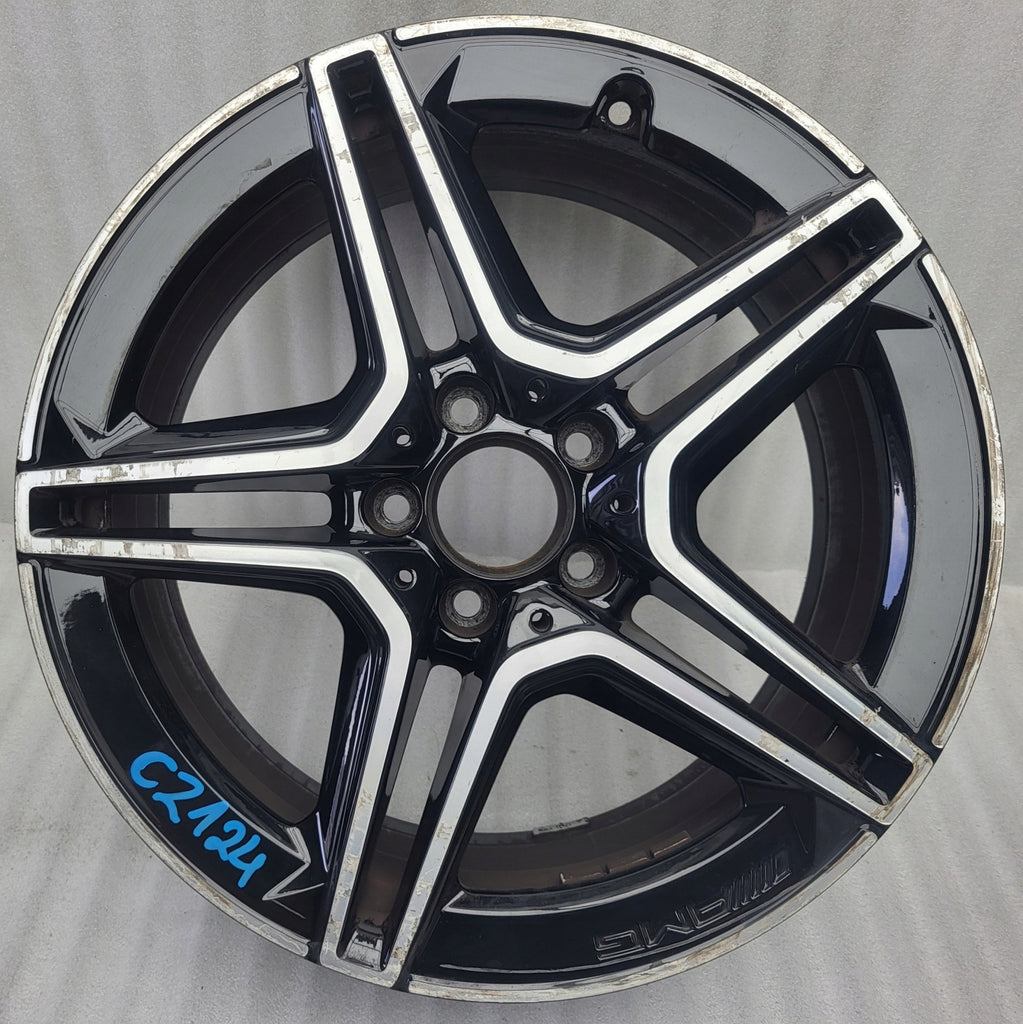 1x Alufelge 18 Zoll 7.5" 5x112 49ET A1774011500 Mercedes-Benz Cla C118 Rim Wheel FEL2195508309wi