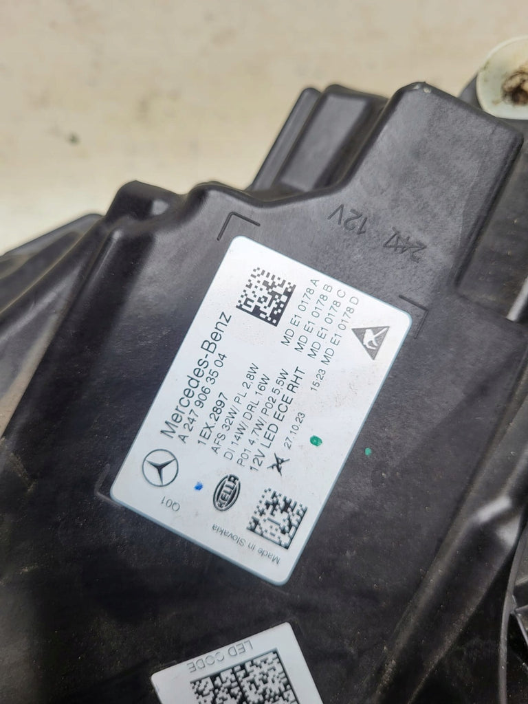 Frontscheinwerfer Mercedes-Benz Gla H247 A2479063504 Full LED Links Headlight SCH2936561989du