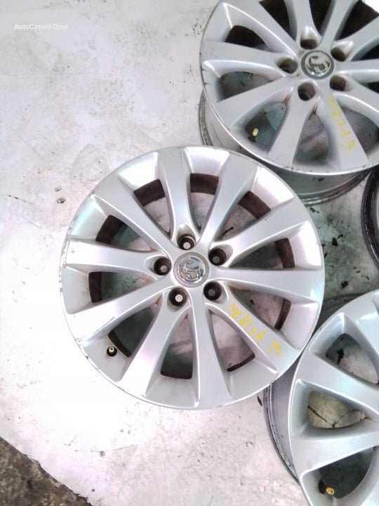 4x Alufelge 17 Zoll 13269541 Opel Meriva B Rim Wheel FEL9012649670da