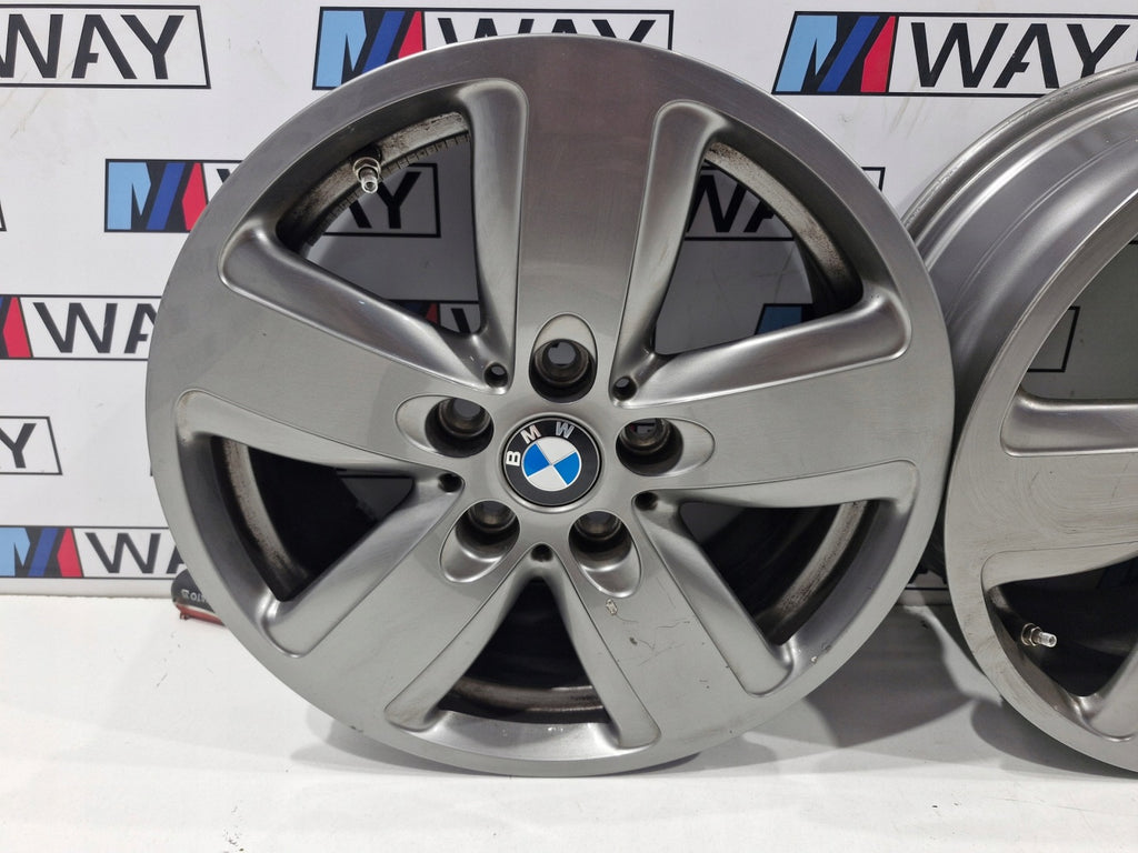 4x Alufelge 16 Zoll 7.0" 5x112 47ET Glanz Silber 6877741 BMW F40 Rim Wheel FEL4649252088xb