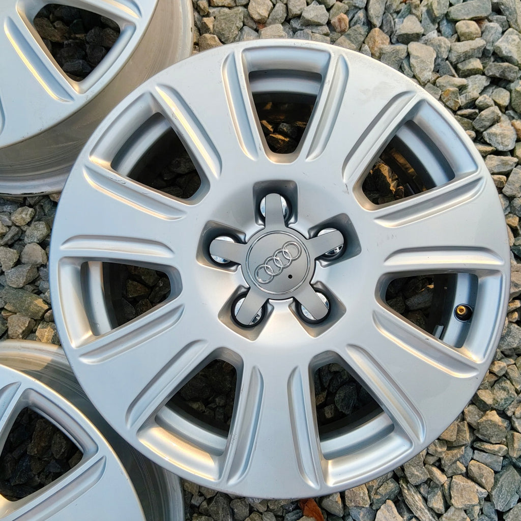 4x Alufelge 16 Zoll 6.5" 5x112 33ET Glanz Silber 8U0601025 Audi Rim Wheel FEL3563858243lf