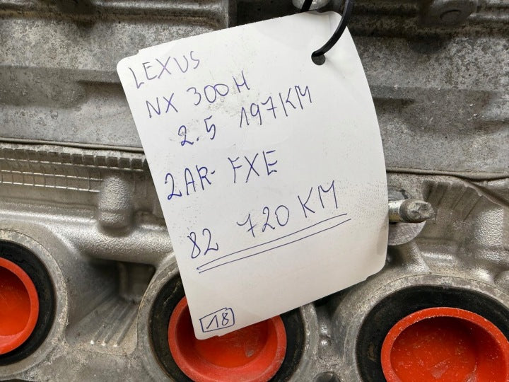 Motor Lexus Nx 2AR-FXE 2.5 197PS 145kW 82TKm 2014 Benzin Engine Komplett MOT4668066197fu
