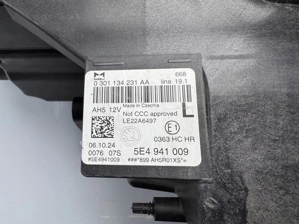 Frontscheinwerfer Skoda Octavia IV 5E4941009 LED Links Scheinwerfer Headlight SCH2869253509nf