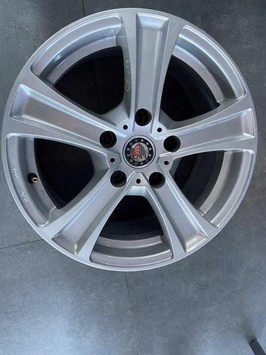 4x Alufelge 16 Zoll 7.0" 5x120 34ET Glanz Silber 6762791 BMW Rim Wheel FEL8275507312hc