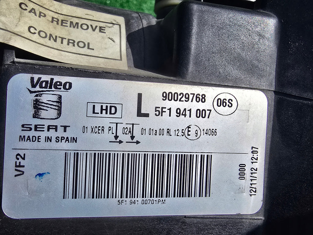 Frontscheinwerfer Seat Leon 5f1 5F1941007 LED Links Scheinwerfer Headlight