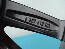 Laden Sie das Bild in den Galerie-Viewer, 1x Alufelge 18 Zoll 8.0&quot; 5x112 54ET Glanz Schwarz 6887613 Mini Clubman F54