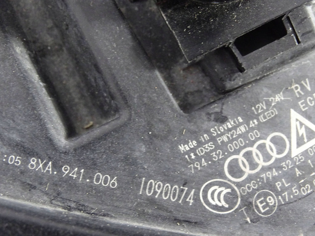 Frontscheinwerfer Audi A1 8XA941006 Rechts Scheinwerfer Headlight