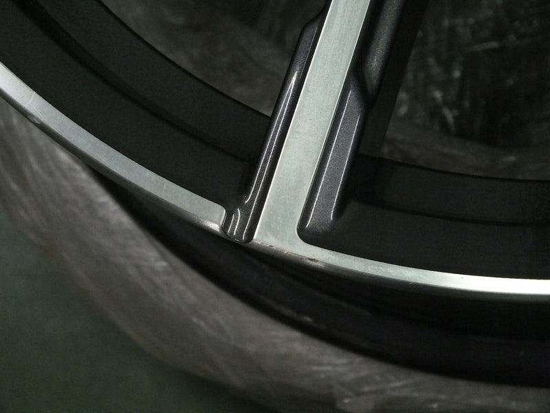 1x Alufelge 18 Zoll 8.5" 5x112 40ET Glanz Graphit 6897082 BMW 1 Mg Rim Wheel FEL8403301584zw