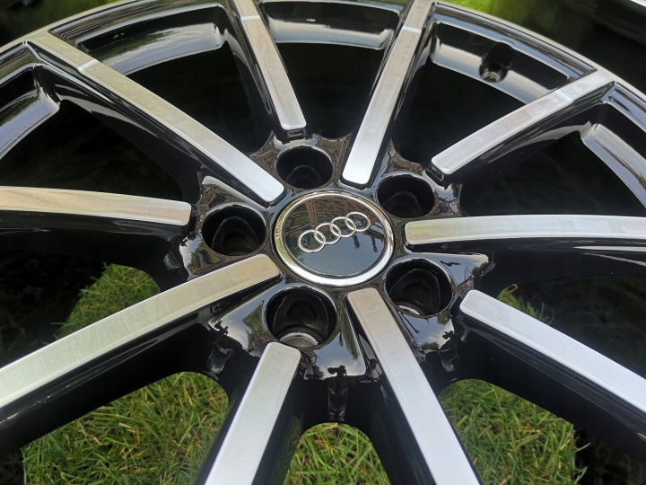 4x Alufelge 19 Zoll 8.5" 5x112 43ET Glanz Schwarz 4G9601025J Audi A6 Allroad C7 FEL1741051230gf