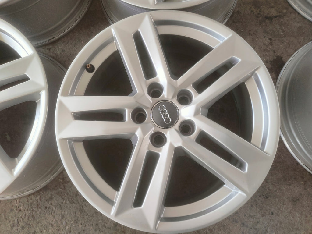 4x Alufelge 17 Zoll 7.0" 5x112 42ET Glanz Silber 8W0601025P Audi A4 B8 Rim Wheel FEL6991222035qt