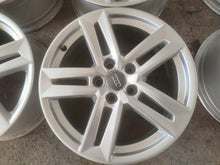 Load image into Gallery viewer, 4x Alufelge 17 Zoll 7.0" 5x112 42ET Glanz Silber 8W0601025P Audi A4 B8 Rim Wheel FEL6991222035qt