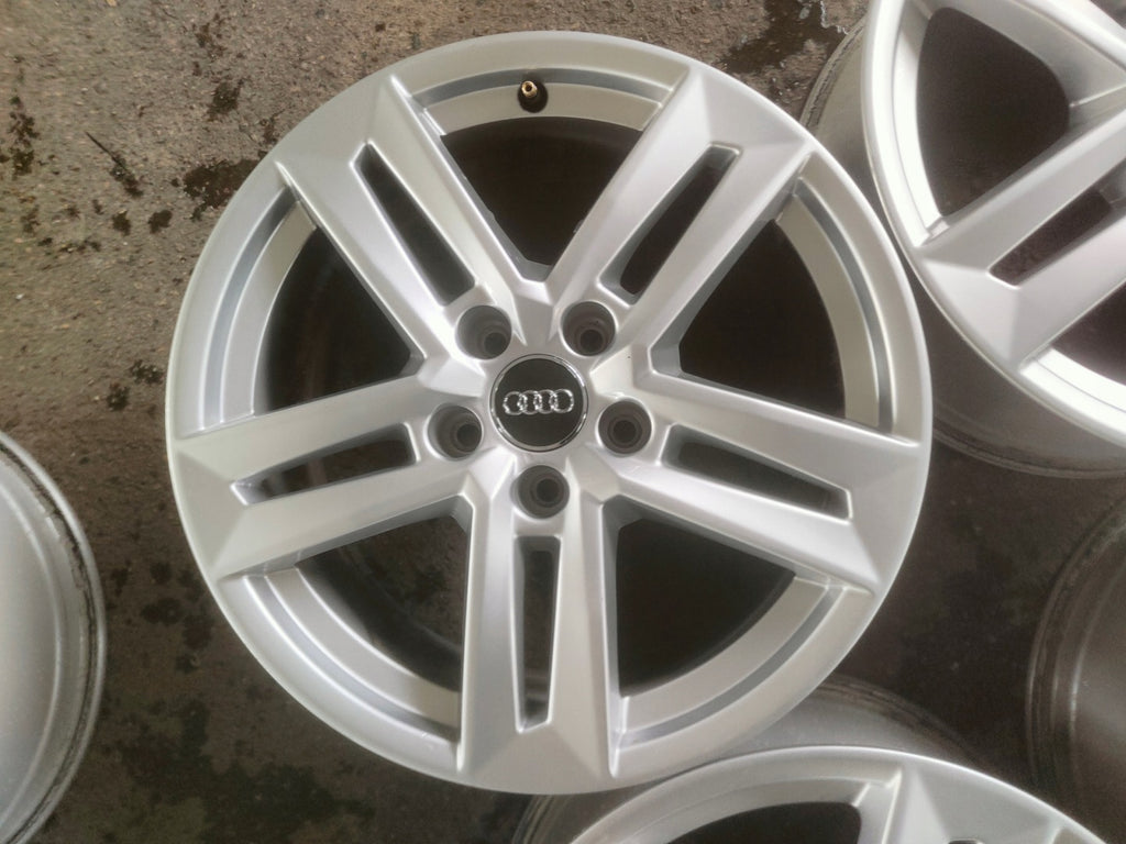 4x Alufelge 17 Zoll 7.0" 5x112 42ET Glanz Silber 8W0601025P Audi A4 B8 Rim Wheel FEL6991222035qt