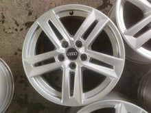 Load image into Gallery viewer, 4x Alufelge 17 Zoll 7.0" 5x112 42ET Glanz Silber 8W0601025P Audi A4 B8 Rim Wheel FEL6991222035qt