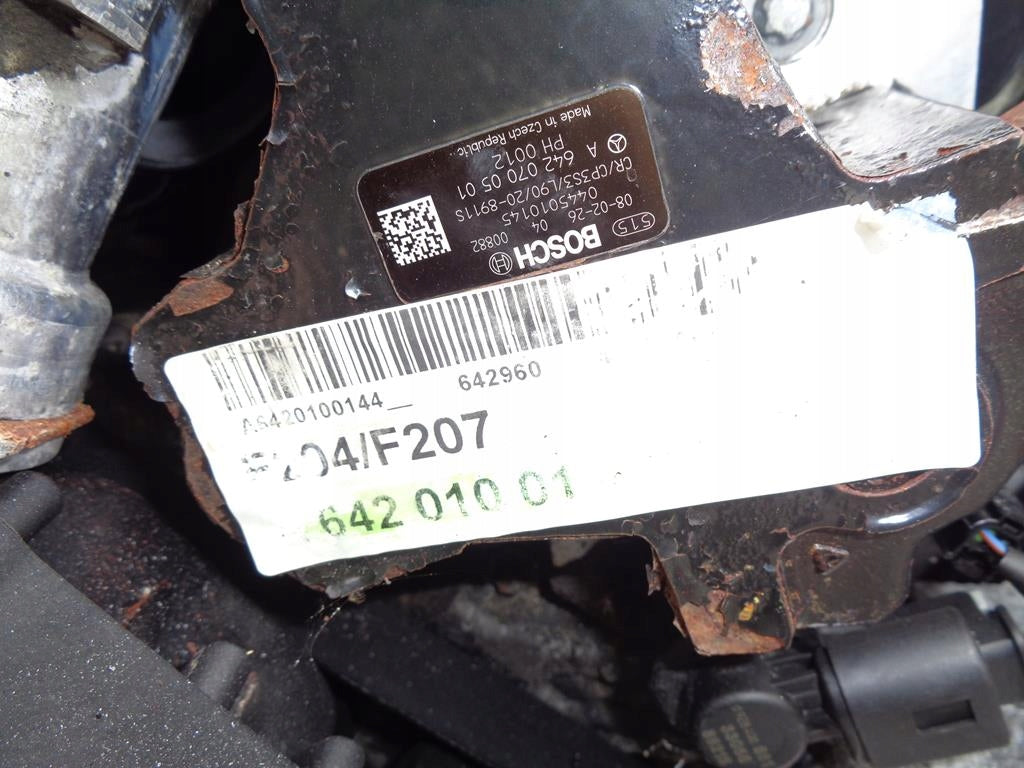 Motor Mercedes-Benz 642960 3.0 224PS 165kW 80TKm Diesel Engine Komplett