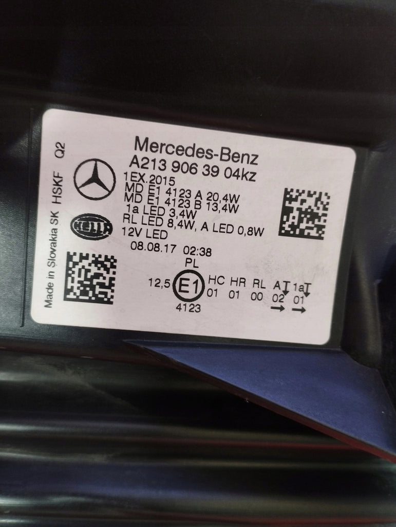 Frontscheinwerfer Mercedes-Benz W213 A2139063904 Links Scheinwerfer Headlight SCH5372129939qh