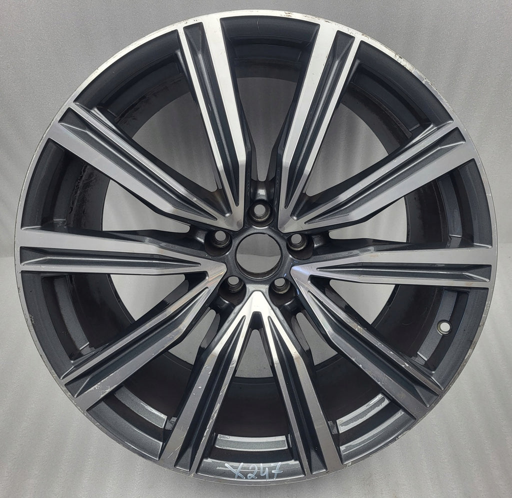 1x Alufelge 21 Zoll 10.0" 5x112 20ET Glanz Silber 4M8601025G Audi Q7 Mg FEL3881546397mc