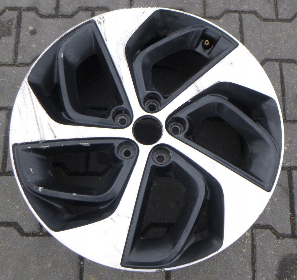 1x Alufelge 19 Zoll 7.5" 4x114.3 53ET 52910-D7410 Hyundai Tucson Rim Wheel FEL9713053478de