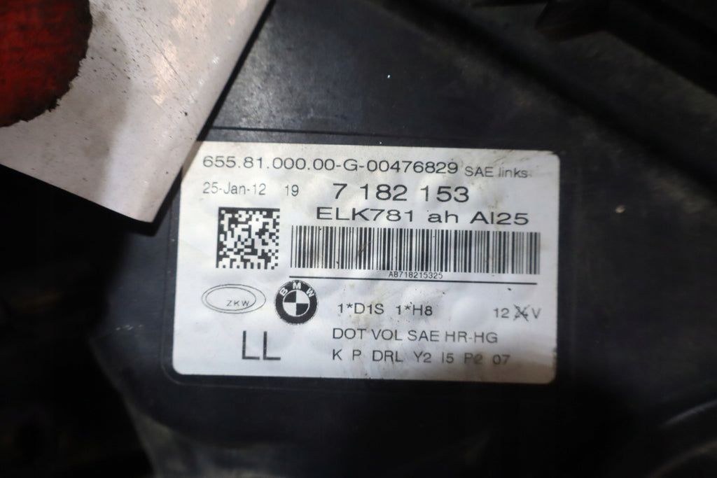 Frontscheinwerfer BMW 7 F01 7182153 Links Scheinwerfer Headlight SCH5535065645nm